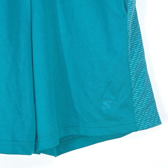 STARTER Mesh Short Boy Small Lightweight Dazzle Basketball Activewear Athleisure - Picture 11 of 15